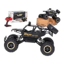 Samochód zdalnie sterowany na pilota RC Rock Crawler 1:12 4WD METAL czarny