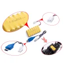 Samochód zdalnie sterowany 2,4GHz 1:8 51cm metal złoty