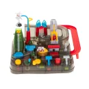 Tor przeszkód interaktywny samochodowy wyścigi parking LED światła dźwięki 3 pojazdy ambulans wóz strażacki radiowóz helikopter