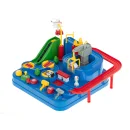 Tor przeszkód interaktywny samochodowy wyścigi parking 4 pojazdy auto radiowóz ambulans helikopter