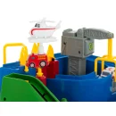 Tor przeszkód interaktywny samochodowy wyścigi parking 4 pojazdy auto radiowóz ambulans helikopter