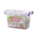 Klej żel kryształowy 3D crystal glue kreatywny zestaw w wiaderku 26el.