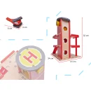 Parking drewniany garaż LULILO GANAO straż pożarna