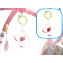 Mata Edukacyjna z pałąkami Kojec Basen z piłeczkami różowa