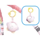 Mata Edukacyjna z pałąkami Kojec Basen z piłeczkami różowa