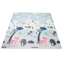 Mata edukacyjna piankowa dwustronna składana ulica las 177 x 158 cm