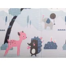 Mata edukacyjna piankowa dwustronna składana ulica las 177 x 158 cm