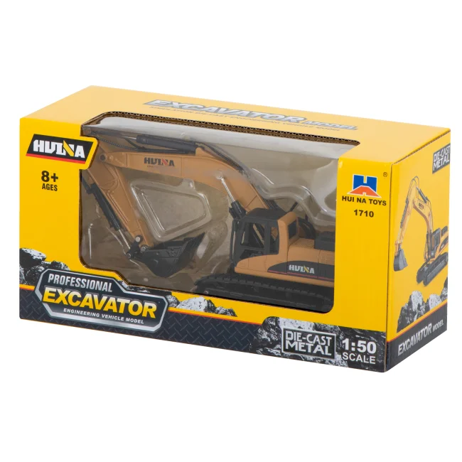 Koparka gąsienice metal Die-Cast H-toys 1710 1:50