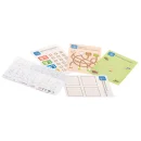 Klocki konstrukcyjne rurki słomki patyczki kreatywne baza namiot domek 320el.