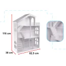 Regał na książki dla dzieci półka domek na zabawki 2w1 LULILO CALLA 116cm XXL