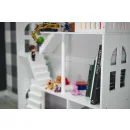 Regał na książki dla dzieci półka domek na zabawki 2w1 LULILO CALLA 116cm XXL