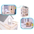 Domek dla lalek drewniany mebelki 80cm