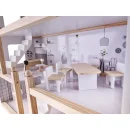 Domek dla lalek drewniany mebelki 80cm