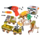Gospodarstwo rolne farma traktor kombajn maszyny rolnicze zwierzęta zagroda konie + narzędzia wkrętarka
