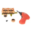 Gospodarstwo rolne farma traktor kombajn maszyny rolnicze zwierzęta zagroda konie + narzędzia wkrętarka