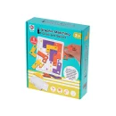 Gra logiczna układanka klocki tetris łamigłówka+ karty 42el.