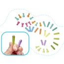Gra zręcznościowa rodzinna rybki gąsienice łowienie montessori
