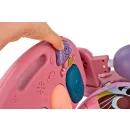 Mata edukacyjna dla niemowląt pianinko grzechotki różowe