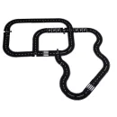 Puzzle kreatywne 2w1 droga jezdnia 40 elementów