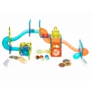 Klocki magnetyczne marble tor kulkowy świecący 75 elementów