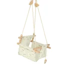 Huśtawka dla dzieci materiałowa drewniana wisząca strzałki