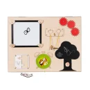 Tablica manipulacyjna drewniana 50 x 37,5 x 32 cm