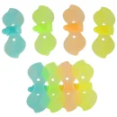 Tor samochodowy wyścigowy świecący antygrawitacyjny elastyczny + samochód 150 elementy 336 cm