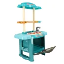 Kuchnia dla dzieci zabawowa piekarnik palniki dźwięki światełka + wyposażenie