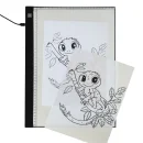 Deska kreślarska tablica kalka do rysowania podświetlana LED A3