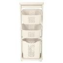 Pojemnik na zabawki kosz na ubrania organizer potrójny jeżdżący