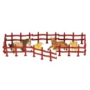 Figurki zwierzęta zoo zestaw do zabawy 31 el.