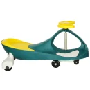 Jeździk grawitacyjny świecące koła LED butelkowy żółty