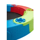 Piaskownica plastikowa kolorowa składana ławeczki 170cm