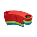 Piaskownica plastikowa kolorowa składana ławeczki 170cm