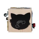 Kostka manipulacyjna drewniana sensoryczna 20,5cm