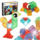 Klocki magnetyczne świecące 32 el.