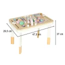 Stolik manipulacyjny LULILO montessori różowy