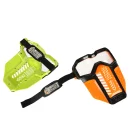 Pistolet na kulki piankowe x2 zestaw +  maska ochronna x2