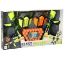 Pistolet na kulki piankowe x2 zestaw +  maska ochronna x2