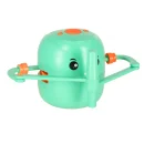 Robot Edukacyjny interaktywny nauka rysowania fiszki zielony ENG