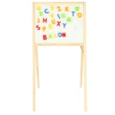 Tablica kredowa magnetyczna liczydło szara 43 x 50 x 84 cm