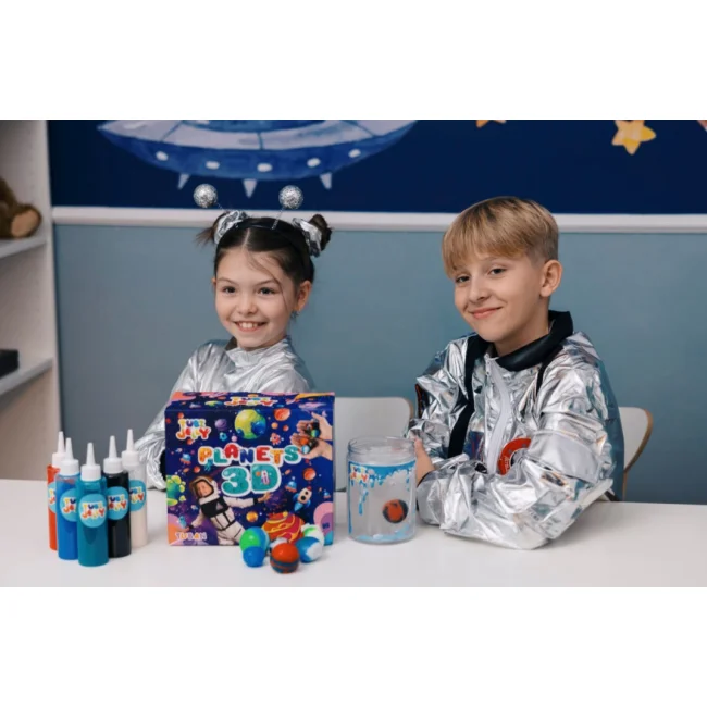 Zestaw do eksperymentów kosmos planety masa slime Tubi Jelly 5 kolorów