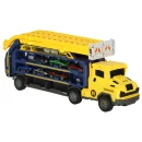 Tor wyścigowy samochodowy laweta transporter 6 el. żółty