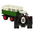 Traktor RC zdalnie sterowany ciągnik rolniczy z przyczepą pilot farma prezent 2,4G 3,7V 500mAh