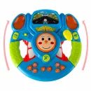 Zabawka interaktywna kierownica dla dzieci symulator muzyka dźwięki światła projektor