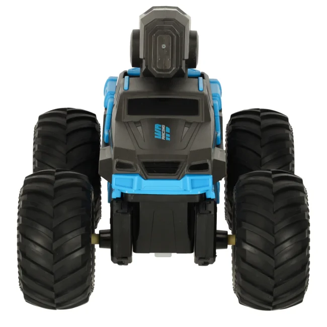 Samochód RC amfibia wodoodporny sterowany gestami ręką + 2 piloty niebieski