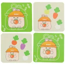 Gra planszowa zręcznościowa marchewkowe pole familijna gra dla dzieci