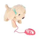 Piesek interaktywny na smyczy szczeka chodzi rusza ogonem Pudel