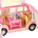 Samochód lodziarnia sklep z lodami kamper rozkładany stolik krzesła 30 elementów