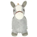 Skoczek dla dzieci gumowy do skakania koń konik z miękkim pokrowcem pompka